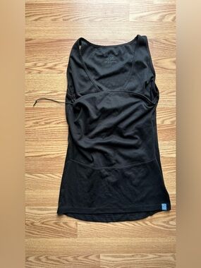 Lalabu Women's Soothe Shirt Tank Top Maternity Newborn Black Size 2X